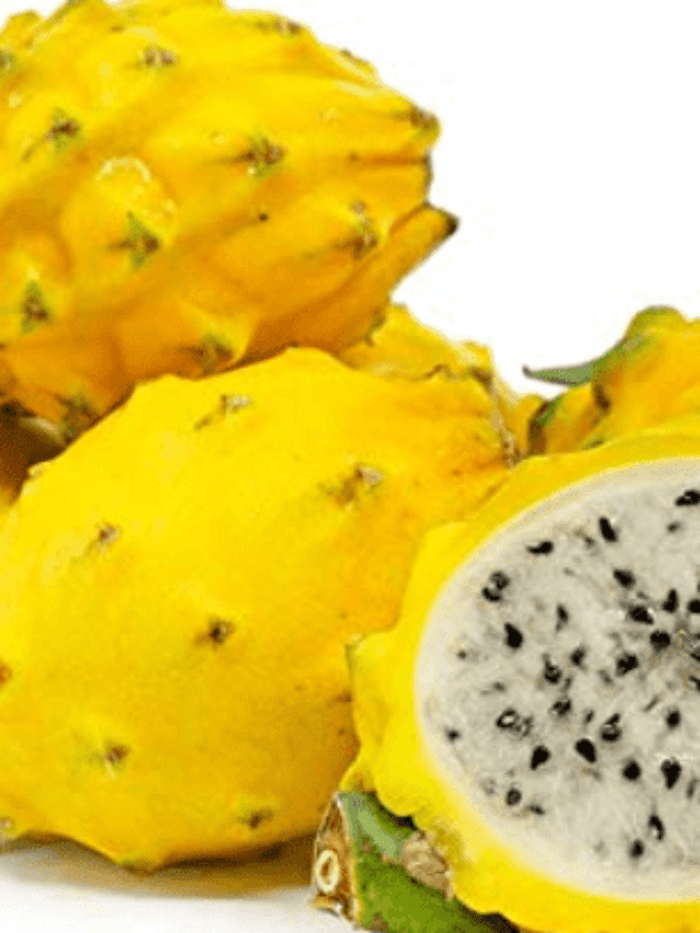 The yellow dragon fruit is associated with nine different health advantages.